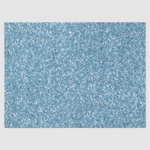 Turquoise Mermaid Glitter Tissue Paper