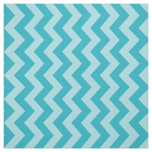 Turquoise Moroccan Moods Chevrons Fabric