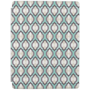 Turquoise Moroccan Pattern iPad Smart Cover