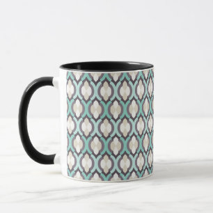 Turquoise Moroccan Pattern Mug