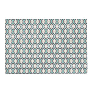 Turquoise Moroccan Pattern Placemat
