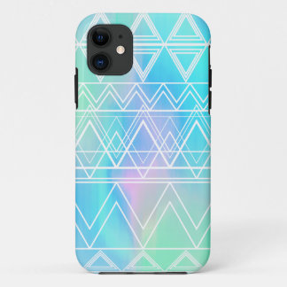 Turquoise Multi Tribal iPhone 11 Case