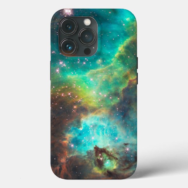 Turquoise Nebula Case-Mate iPhone Case (Back)