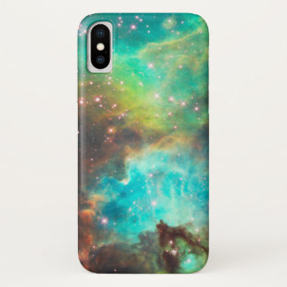 TURQUOISE NEBULA iPhone X CASE