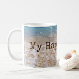 Turquoise Ocean Beach Coffee Mug
