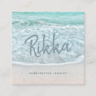 Turquoise Ocean Sandy Beach Handmade Jewelry