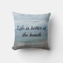 Turquoise ocean, sandy beach with text