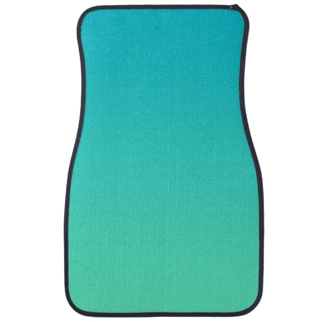 “Turquoise Ombre” Car Mat (Front)