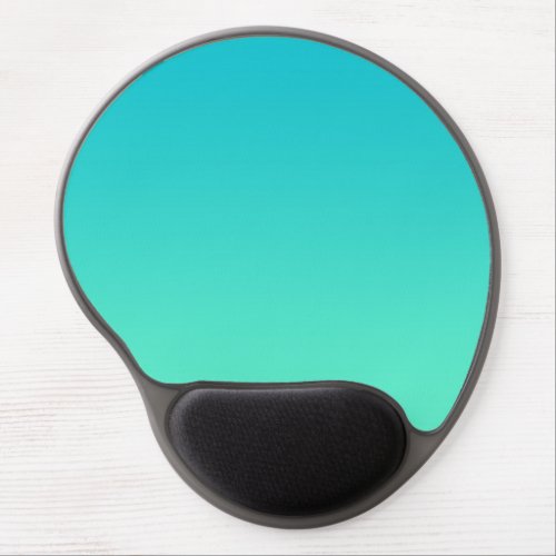 Turquoise Ombre Gel Mouse Pad