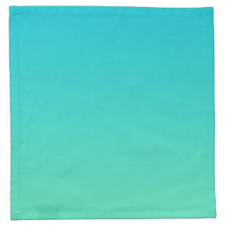 Turquoise Ombre Napkin