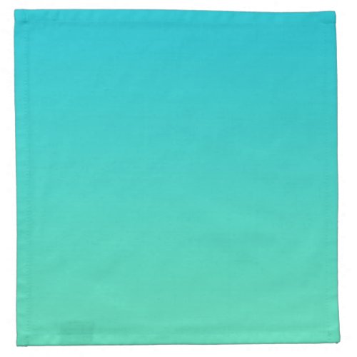 Turquoise Ombre Napkin