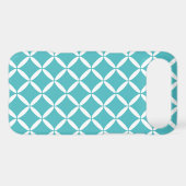 Turquoise Pattern iPhone 4 Case-Mate Case (Back (Horizontal))