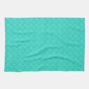 Turquoise Pattern Kitchen Towel