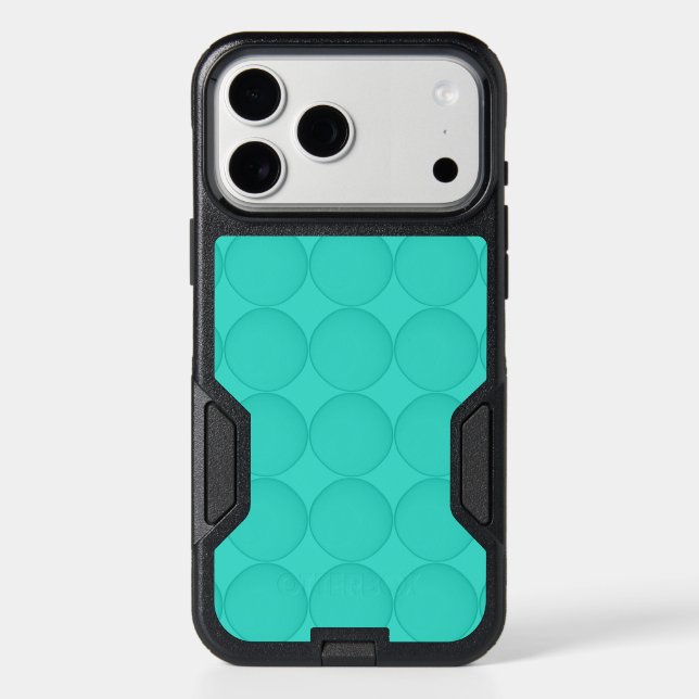 Turquoise Pattern Otterbox iPhone Case (Back)