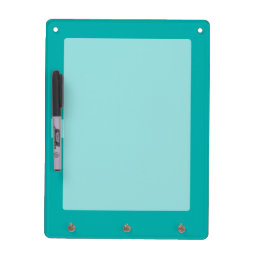 Turquoise Peacock Decor Ready to Customize Dry-Erase Board