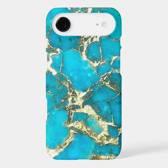 "Turquoise Phone Case" Case-Mate iPhone Case (Back)