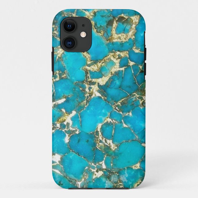 "Turquoise Phone Case" Case-Mate iPhone Case (Back)
