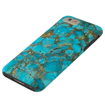 "turquoise  Phone Case" Tough Iphone 6 Plus Case by wordzwordzwordz at Zazzle