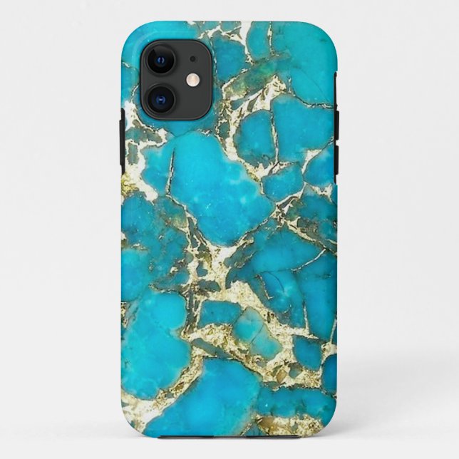 "Turquoise Phone Case" Case-Mate iPhone Case (Back)