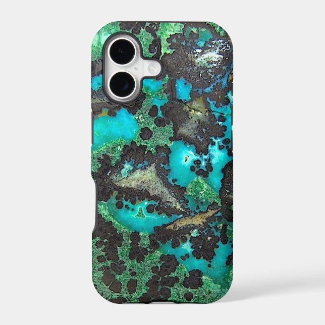 "Turquoise Phone Case" Iphone Case (Back)