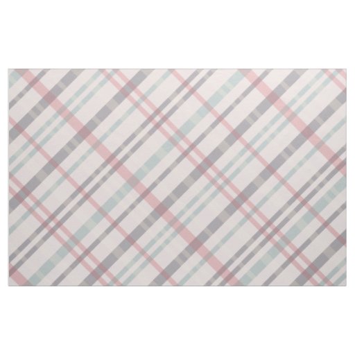 turquoise pink purple plaid pattern fabric