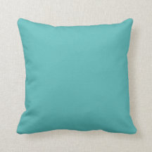 Turquoise Plain Solid Colour Decorative