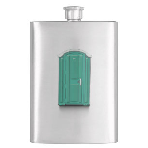 Turquoise Portable Toilet Flask