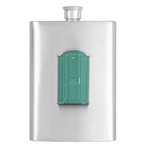Turquoise Portable Toilet Flask