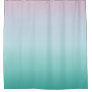 Turquoise Purple Colors Shower Curtain