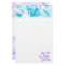 Turquoise, Purple Dragonfly Personal Stationary