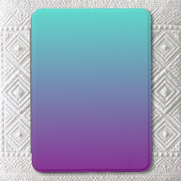 Turquoise Purple Ombre Kindle Cover