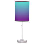 Turquoise Purple Ombre Table Lamp at Zazzle