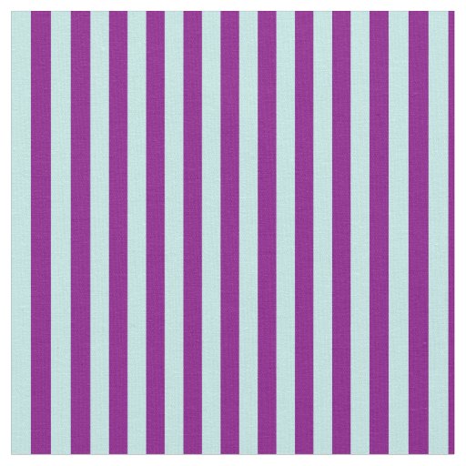 Turquoise & Purple Striped/Lined Pattern Fabric