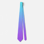 Turquoise &amp; Purple Tie