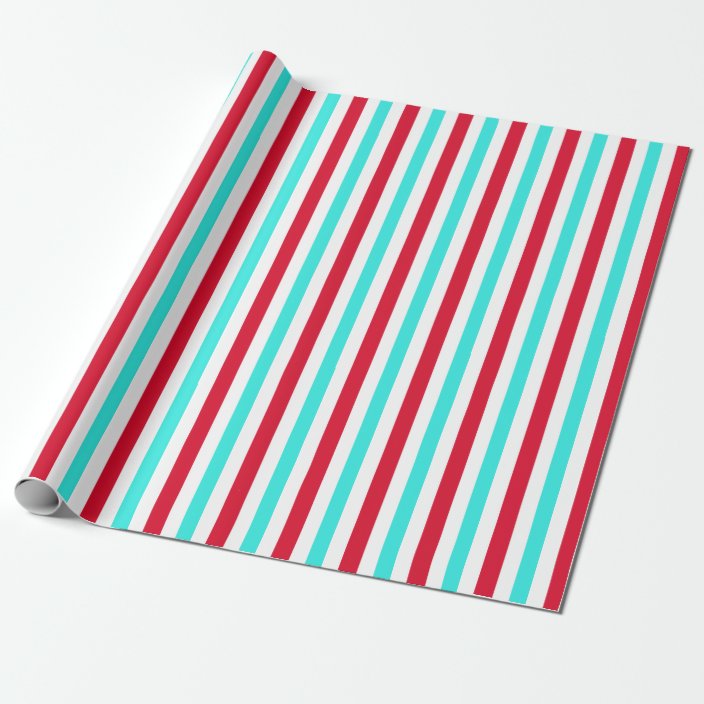 red and white striped wrapping paper