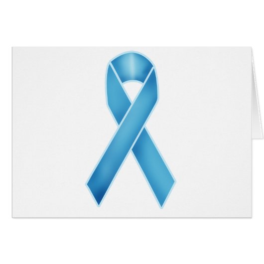 Turquoise Ribbon Cards (Front Horizontal)