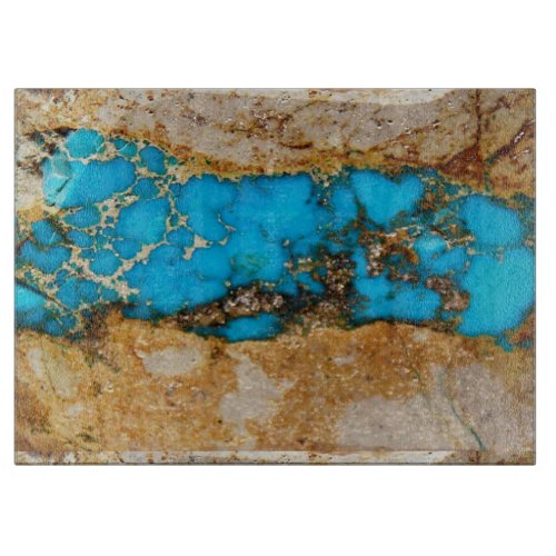 Turquoise Rock 1 Cutting Board