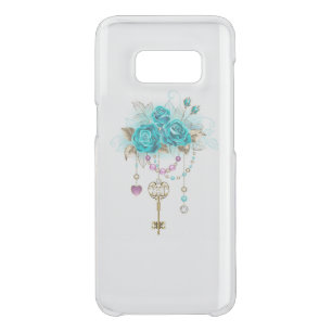 Turquoise Roses with Keys Uncommon Samsung Galaxy S8 Case
