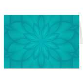 Turquoise Rosette (Front Horizontal)