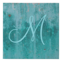 Turquoise Rust | Monogram