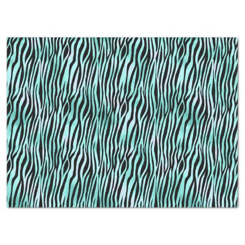 Turquoise Safari Series Design 15 Tissue Paper