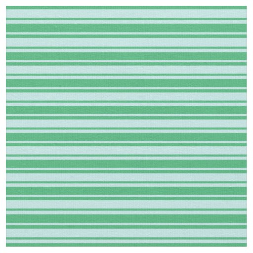Turquoise & Sea Green Stripes Fabric