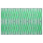 Turquoise Serenity Stripy Pattern Fabric
