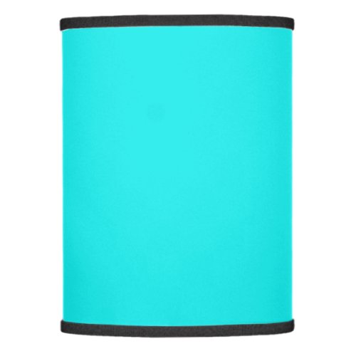 Turquoise Solid Color Lamp Shade