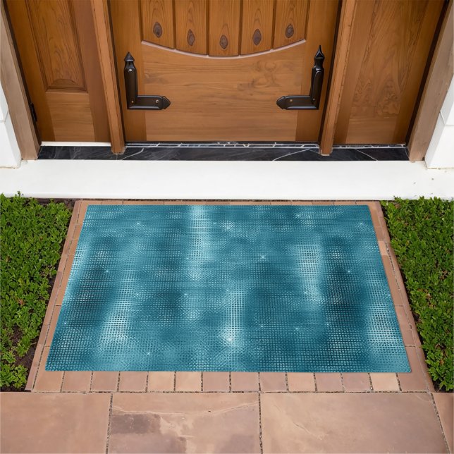 Turquoise Sparkle  Doormat (Outdoor)