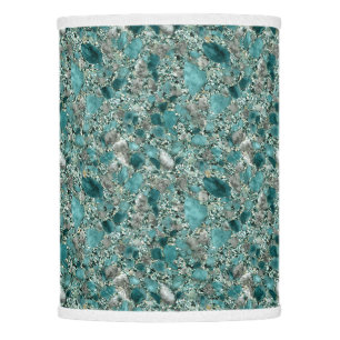 Turquoise Stones Lamp Shade