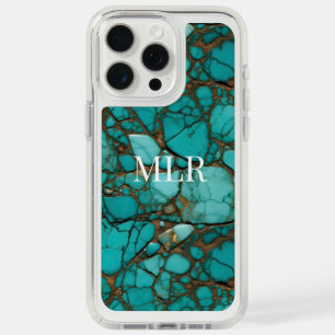 Turquoise Stones iPhone 15 Pro Max Case