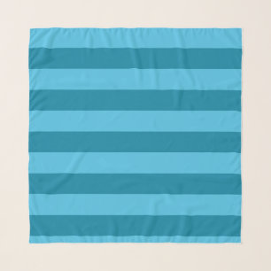 Turquoise Stripes Scarf