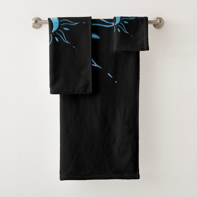 Turquoise Sun  Bath Towel Set (Insitu)