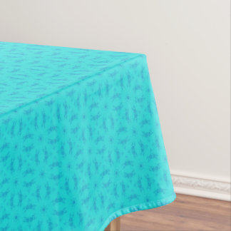 Turquoise tablecloth for home decor